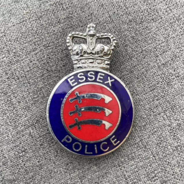 Obsolete Police Essex Police Clip Badge Used