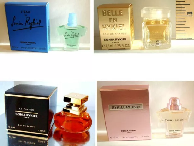 Sonia Rykiel: L'EAU -BELLE- LE PARFUM - ROSE EDT/EDP 7.5ml Box SMALL Mini Select