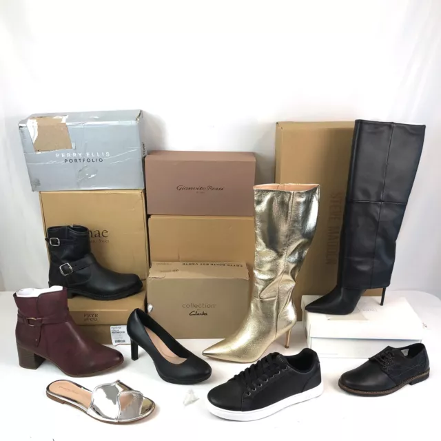 Gianvito Rossi, Steve Madden, & More Women's Shoes In Various Sizes Lot of 8