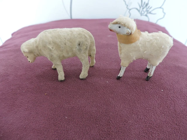 Riffelmacher Lot De 6 Moutons Crèche Noël – Figurines Polyrésine 2-3 Cm, Fait Main