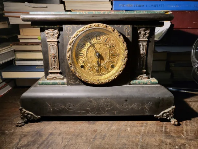 seth thomas adamantine mantle clock