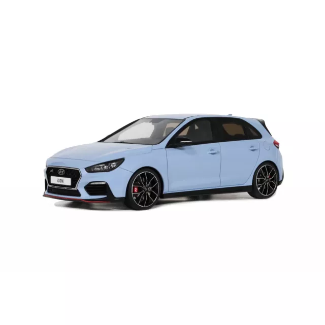 Miniature Ottomobile Hyundai I30 N 2017 light blue 1/18 OT425