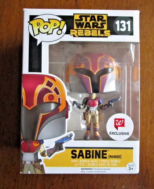 Funko Pop! Star Wars Rebels Sabine (Masked) #131 Walgreens Exclusive