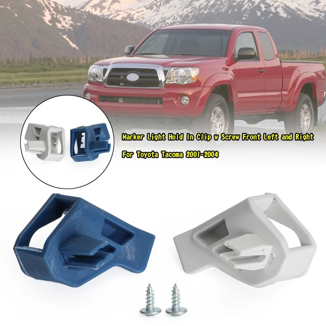 Marker Light Hold In Clip w Screw Front Left and Right For Toyota Tacoma 2001-04