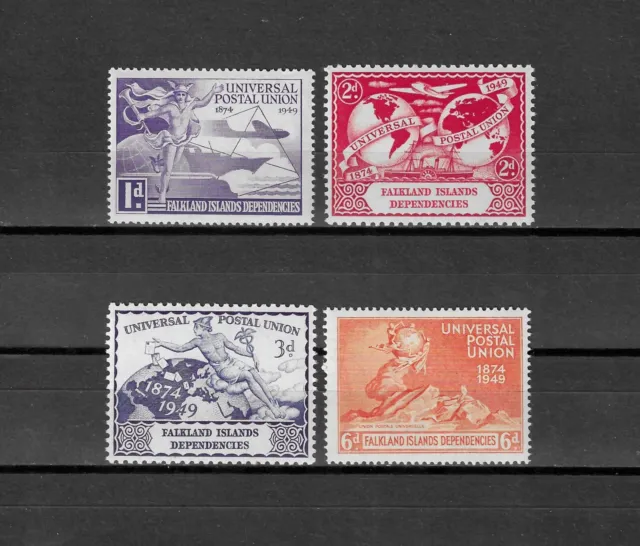 FALKLAND ISLANDS/FALKLAND ISLANDS DEPENDENCIES 1949 SG G21/4 MNH Cat £16