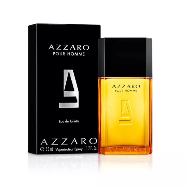 AZZARO POUR HOMME 50ml - EAU DE TOILETTE VAPORISATEUR 50ml NEUF SOUS BLISTER.