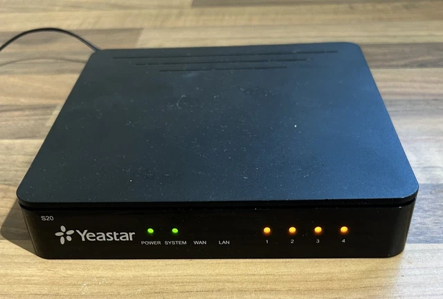New Yeastar S20 gateway/controller 10, 100 Mbit/s