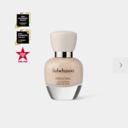 Sulwhasoo Perfecting Foundation 35ml (SPF17/PA+) Skincare Foundation Korea