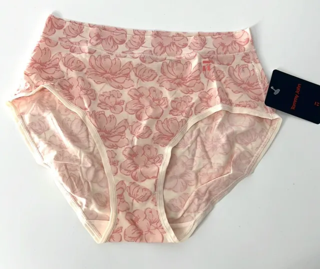 Tommy John NWT Women’s Panties Second Skin Floral Brief Size Small