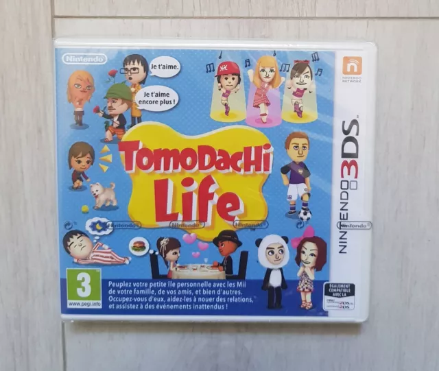 Neuf Jeu Nintendo 2ds 3ds Tomodachi Life  Sous Blister