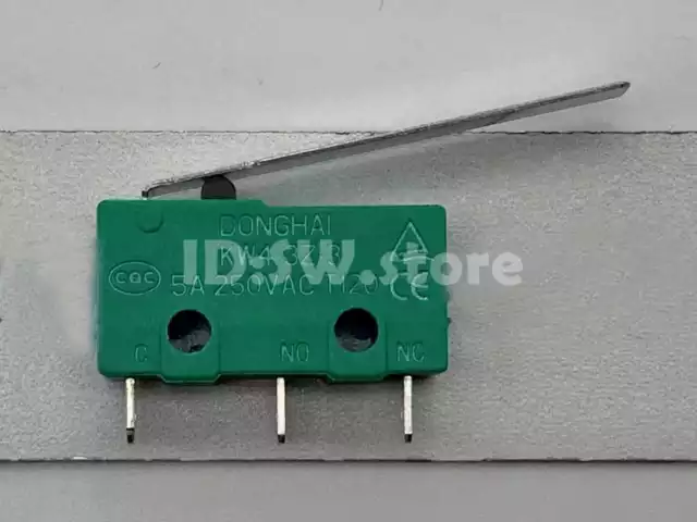 1PC DONGHAI KW4-3Z-3  3 Pins 5A 250V Micro Switch Long handle silver contacts 2