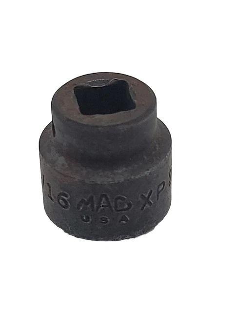 Mac Tools 11/16" SAE Impact Socket 6 point 3/8" Drive XP226 Made In USA