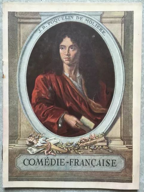 Programme COMEDIE FRANCAISE Il ne faut jurer de rien LES ROMANESQUES 1933 *