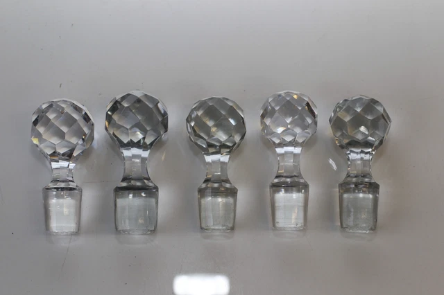 Lot De 2 Bouchons En Verre Borosilicate 24/40 - Bouchon Creux à Tête Hexagonale, Pour équipement De Laboratoire