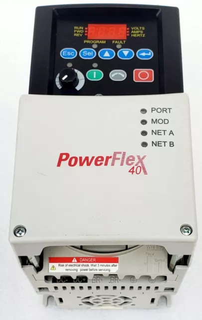 Allen-Bradley 22B-A5P0N104 Ser.a Powerflex 40 0,75 Kw/1Hp Ac Drive #2