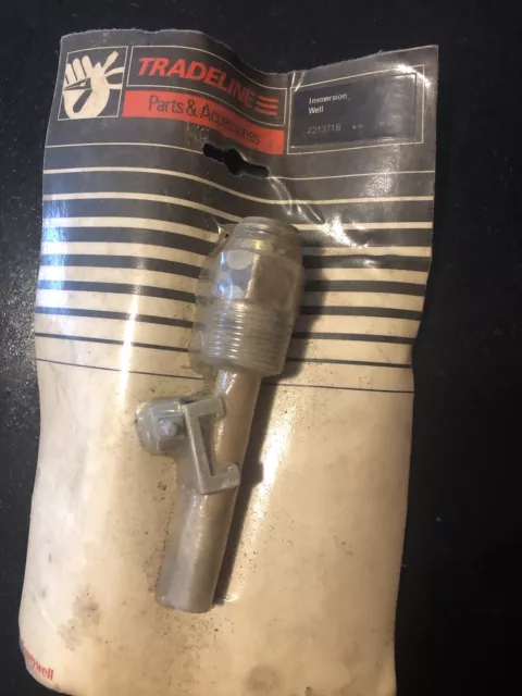 Tradeline 121371B Resideo Cooper Immersion Well 3/4" NPT 3" Insertion NEW