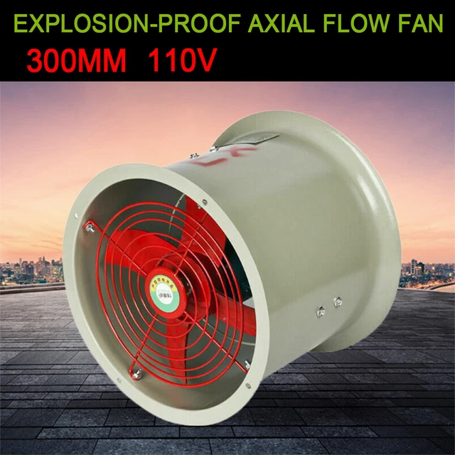 PIPE SPRAY BOOTH Paint Fumes Exhaust Fan Explosionproof Axial Fan