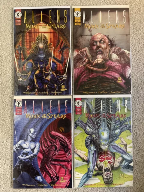 Aliens Music of the Spears #1-4 Complete Series Set 1994 Dark Horse Comics Lot