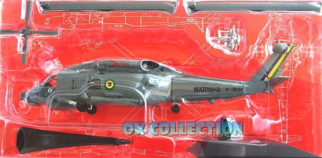 Hélicoptère Militaire Sikorsky MH-16 Sea Hawk - Modèle Réduit IXO Metal échelle 1/72 - Neuf Sous Blister
