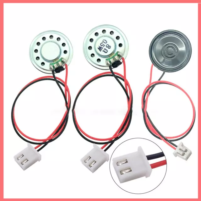 Mini Small Speakers With Cable 8 Ohm Magnet Electronic Speaker 0.5W/1W/2W/3W