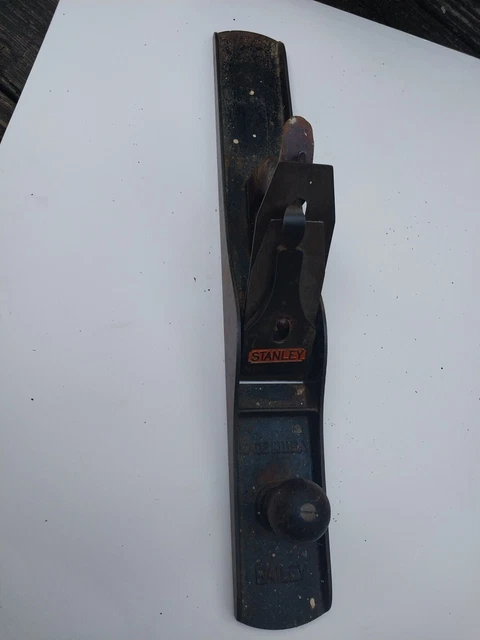 Vtg STANLEY BAILEY No. 7 JOINTER PLANE Corrugated Sole