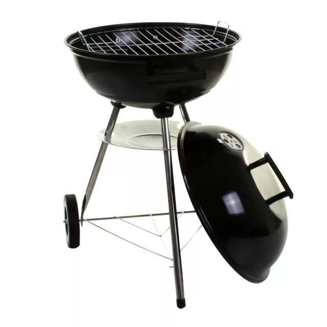 Kettle Barbecue BBQ Grill Outdoor Charcoal Patio Party Portable Round Standard