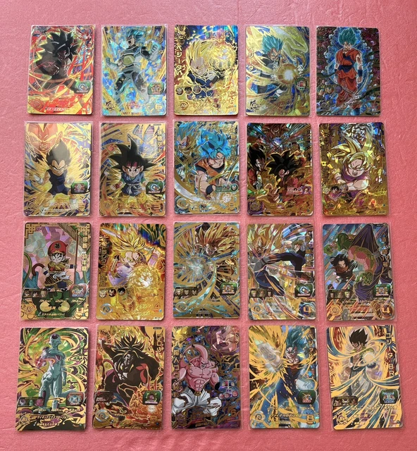 VEGETA SON GOKU Majin Buu Trunks Broly Super Dragon Ball Heroes UR Lot