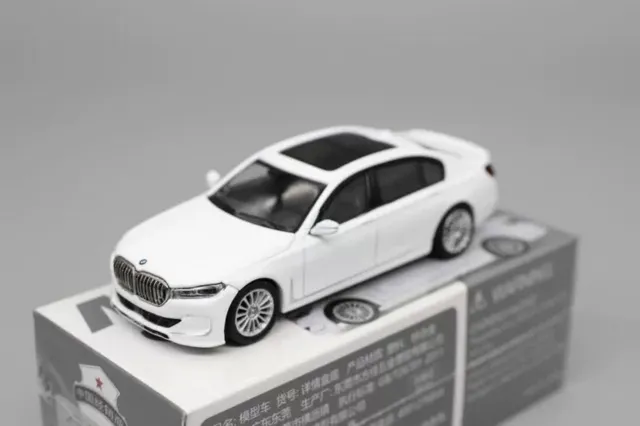 MINIGT 1/64 Scale BMW ALPINA B7 xDrive White Diecast Car Model Toy Gift