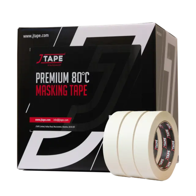 jTAPE J Tape 80°C Premium Masking Tape - 24mm - Special Offer