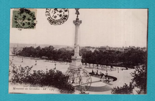 La / CPA - postcard: Bordeaux, Monument des Girondins