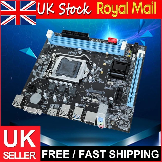 B75 MOTHERBOARD I/O PS/2 Keyboard Mouse Port 16GB Micro-ATX Computer ...