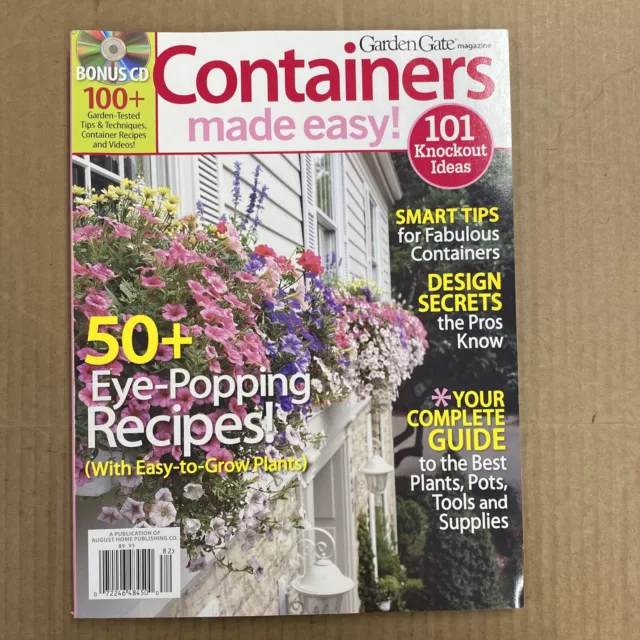GardenGate Magazine 2008 Containers Made Easy / 50+ Eye Popping Recipes