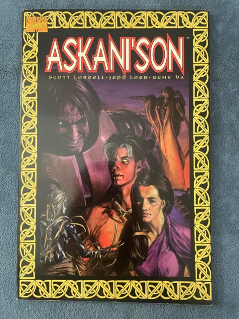 Askanison TPB First Printing Marvel Comic 1997 Graphic Novel Jeph Loeb FN/VF