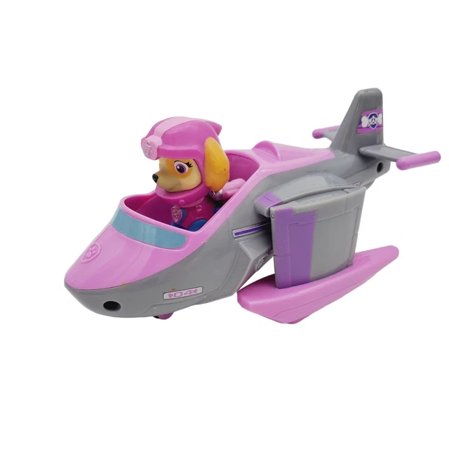 PAW PATROL SKYE'S Transforming Sea Patrol Vehicle Plane Airplane Spin