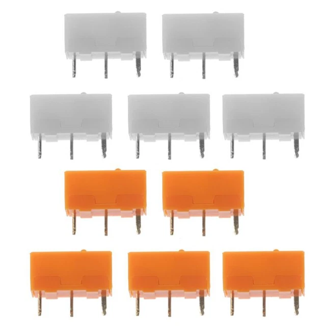Mouse Micro Switch Gold Contactor 30 Million Clicks for  5pcs/pack