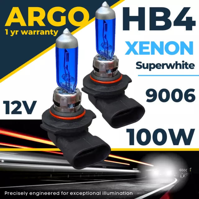 2 X H7 Ampoule Lampe Xenon Halogene 100W 8500k 12V Blanc de phare