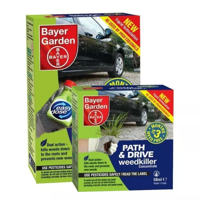 Bayer Garden Path & Drive Weedkiller Concentrate 50ml