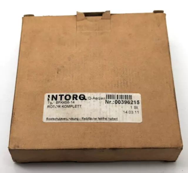 Rotor Intorq Bfk458-14 Completo Nuevo Embalaje Original 2