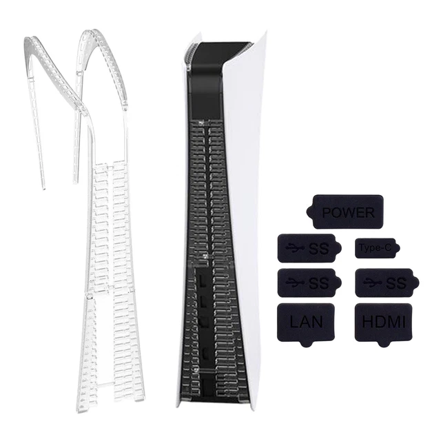 Cache Poussière pour Bouchon Anti-Poussière de Console PS5  'interface USB