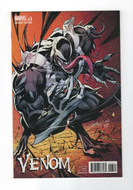 Venom (Marvel 2017-2018) #3 J. Scott Campbell 1:100 Variant (NM 9.4 Near Mint)