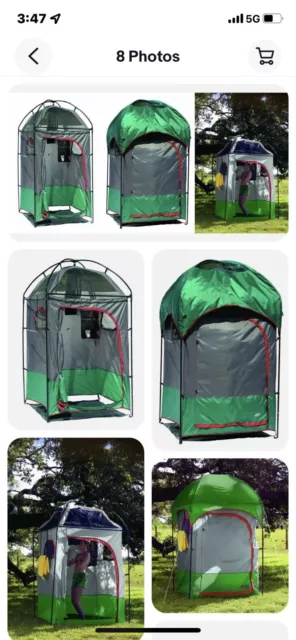 Texsport Instant Portable Outdoor Camping Shower Privacy Shelter Changing... New