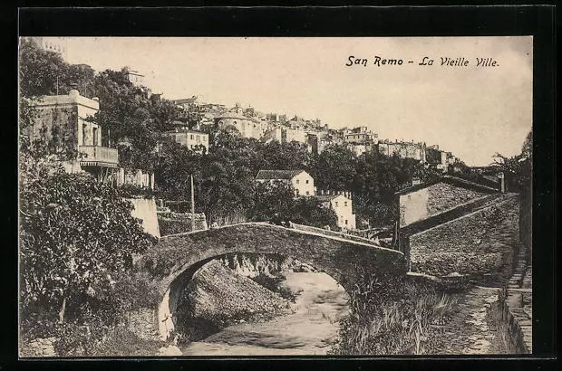 San Remo, La Vieille Ville, Ansichtskarte