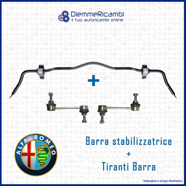 Biellette Barre Stabilisatrice Avant ALFA ROMEO 147 1.9 JTD 16V – Neuf Sous Emballage, Réf. ZLP-AR-001