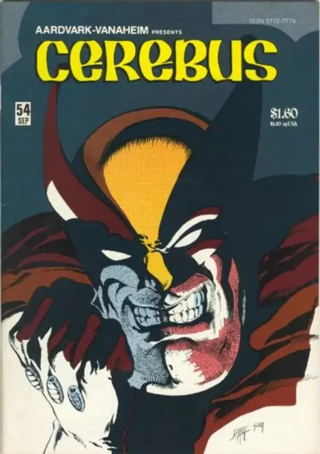 Cerebus #54 6.5 (W) FN+ Aardvark-Vanaheim 1983 Dave Sim Bronze Age STOCK IMAGE