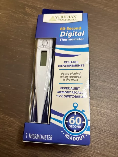 Digital Fever Thermometer for Adults and Kids, Medical Oral/Rectal/Underarm Body