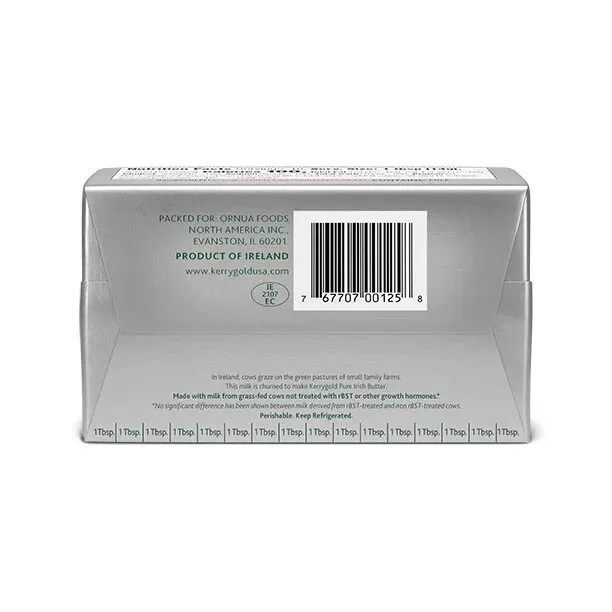 Kerrygold - 1 Pound Unsalted stick Butter - (2) Packs 8 0unces each 2