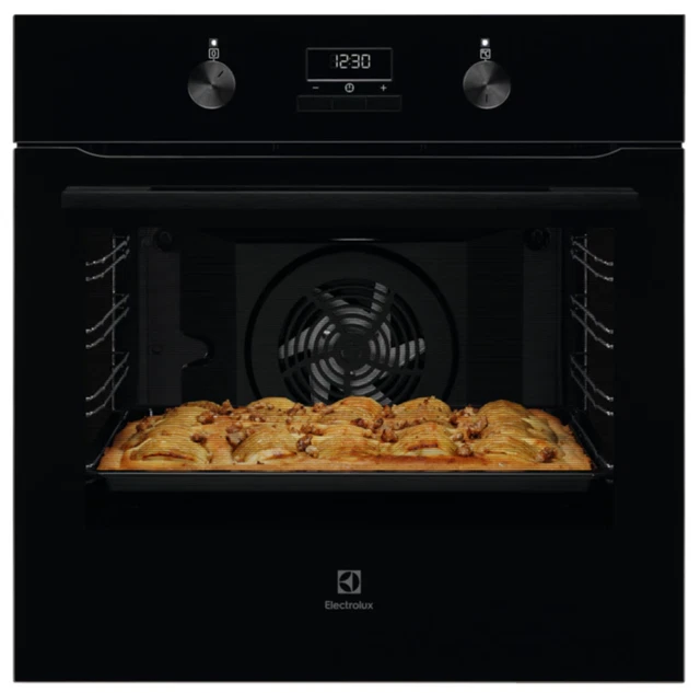 Electrolux KOIGH00K Four Électrique 60X60 Noir 72L Aqua Cleaning Cuisson XL