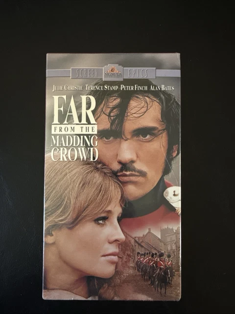 FAR FROM THE Madding Crowd (VHS, 1997, 2 - Tape Set) New! EUR 9,21