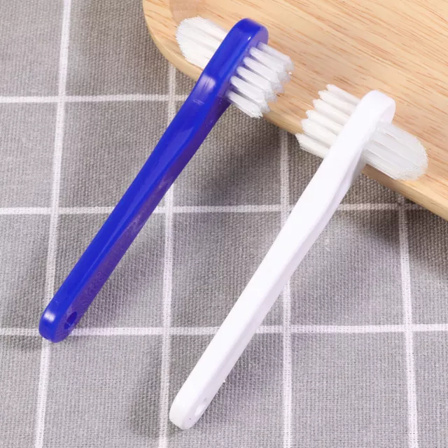 4 piezas Cepillo de dientes de doble cabeza para limpieza exterior con calefacción para gatos refugio