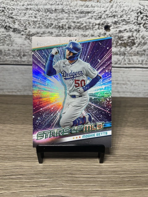 2024 Topps Heritage #499 Mookie Betts - Los Angeles Dodgers